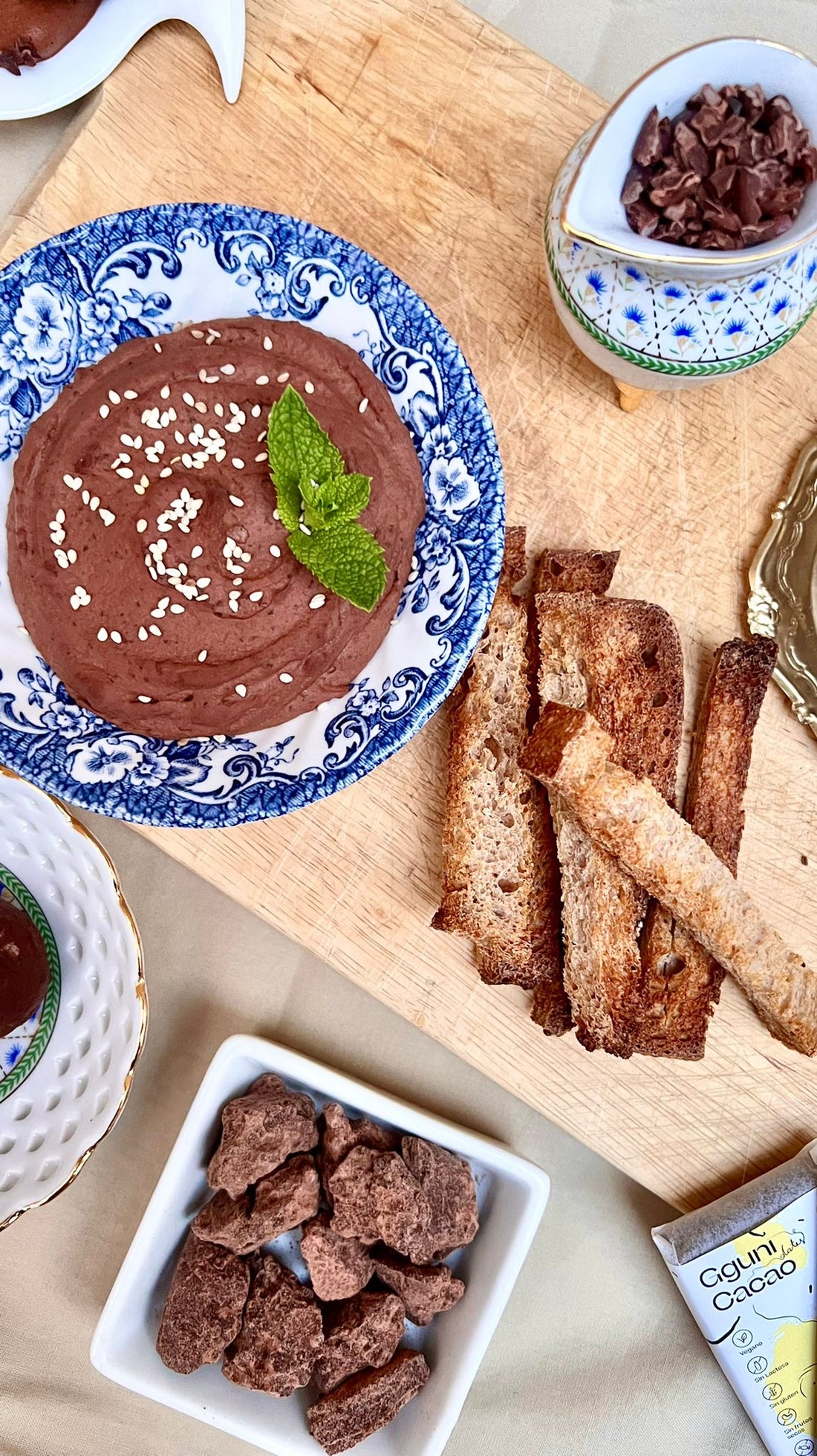 Cocoa hummus (salted)