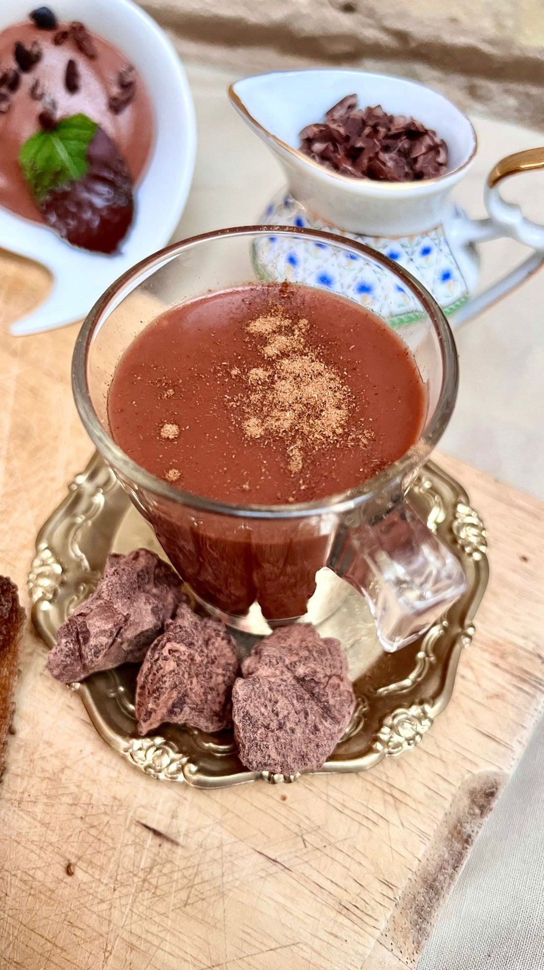 Thick and special hot chocolate