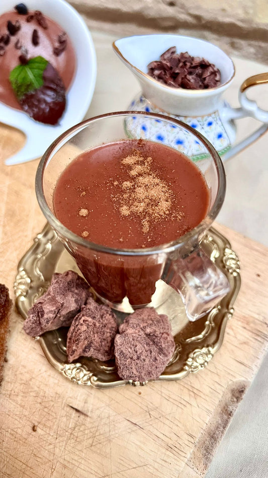 Thick and special hot chocolate