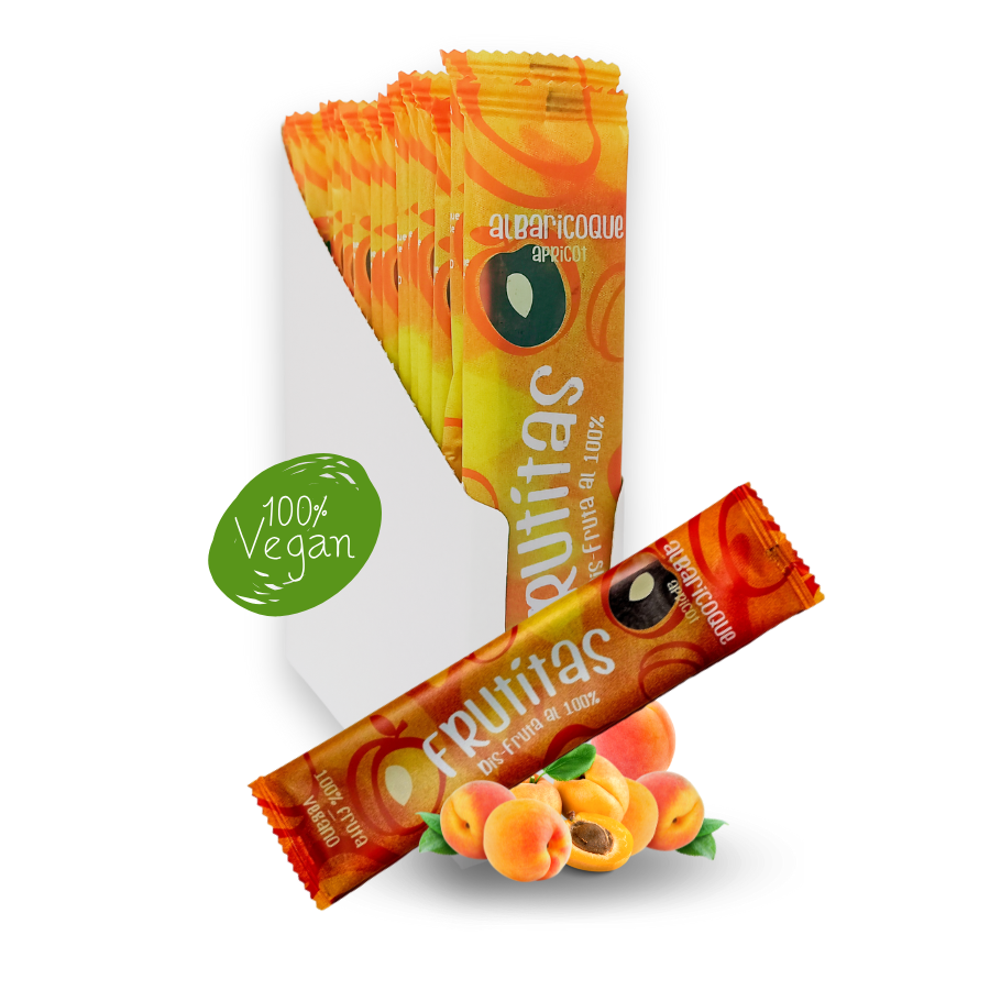 Fruititas of Apricot, fruit leather tongue, 1 unit