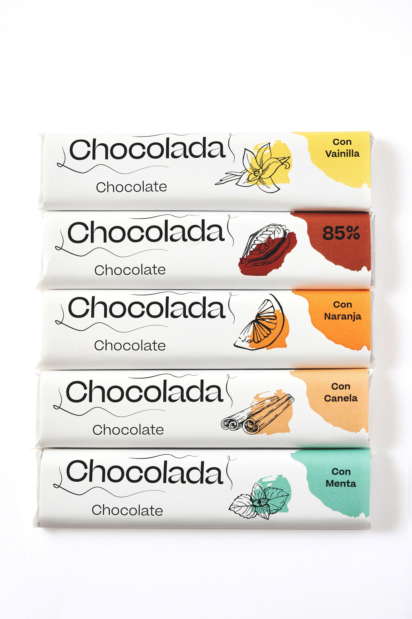 Assortment of chocolates, sweetened with dates. Vegan. Organic. 5*25g (125g)