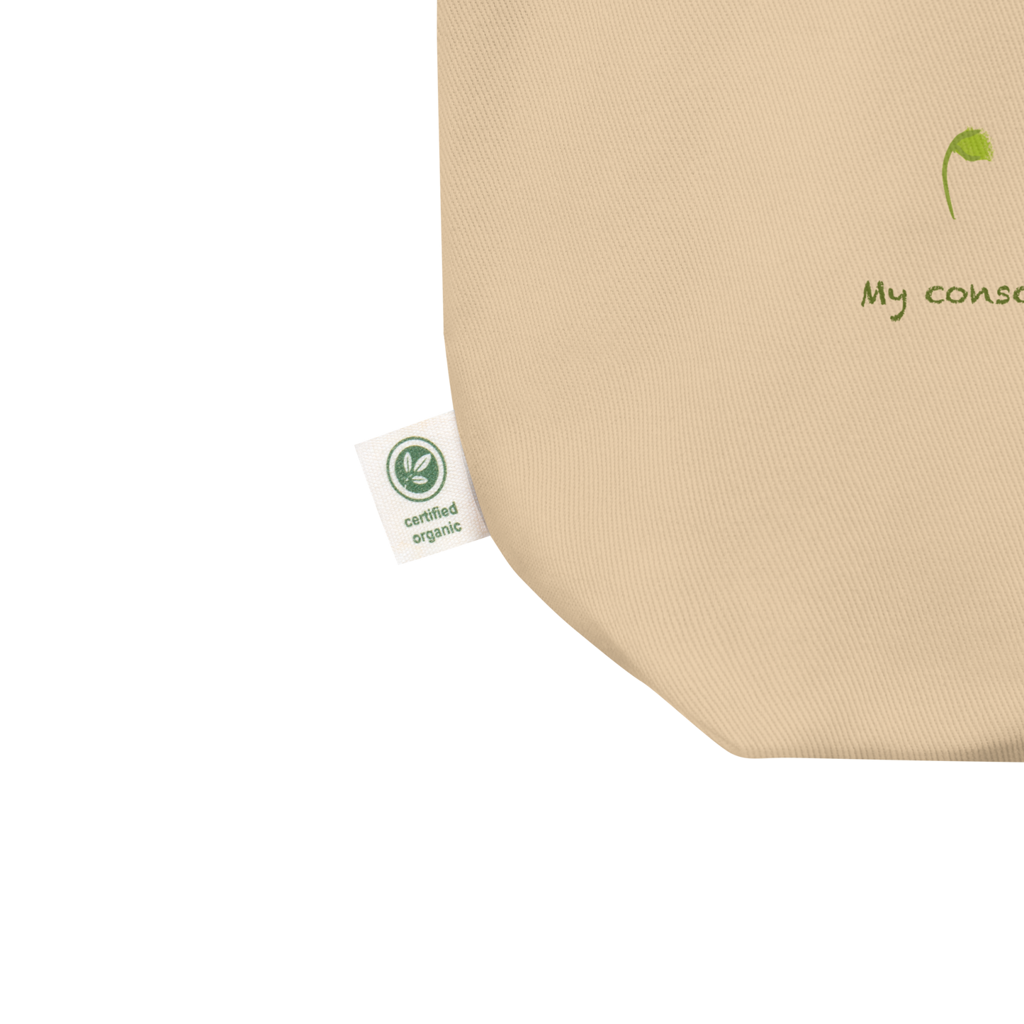 Eco Tote Bag, for your conscious choises of products balanced by nature