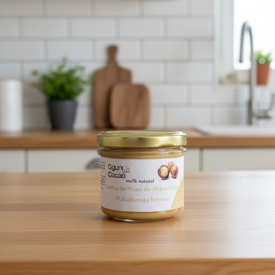 Makadamijų kremas, 100 g