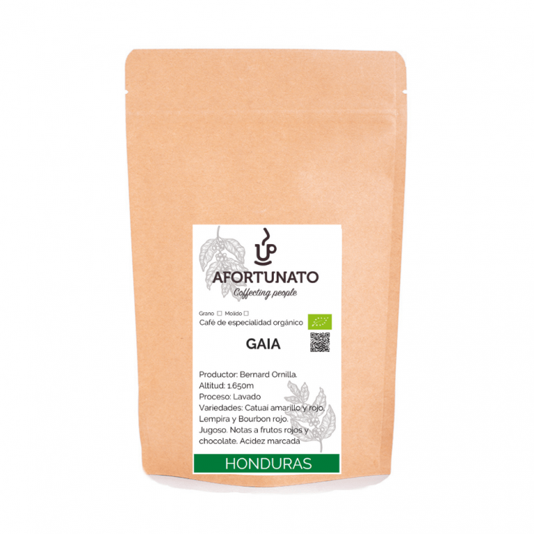 Biologische Koffie GAIA, Honduras, 250 g. Speciale koffie van hoge kwaliteit