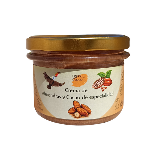 Crema de Almendras con Cacao Especial, 180 g