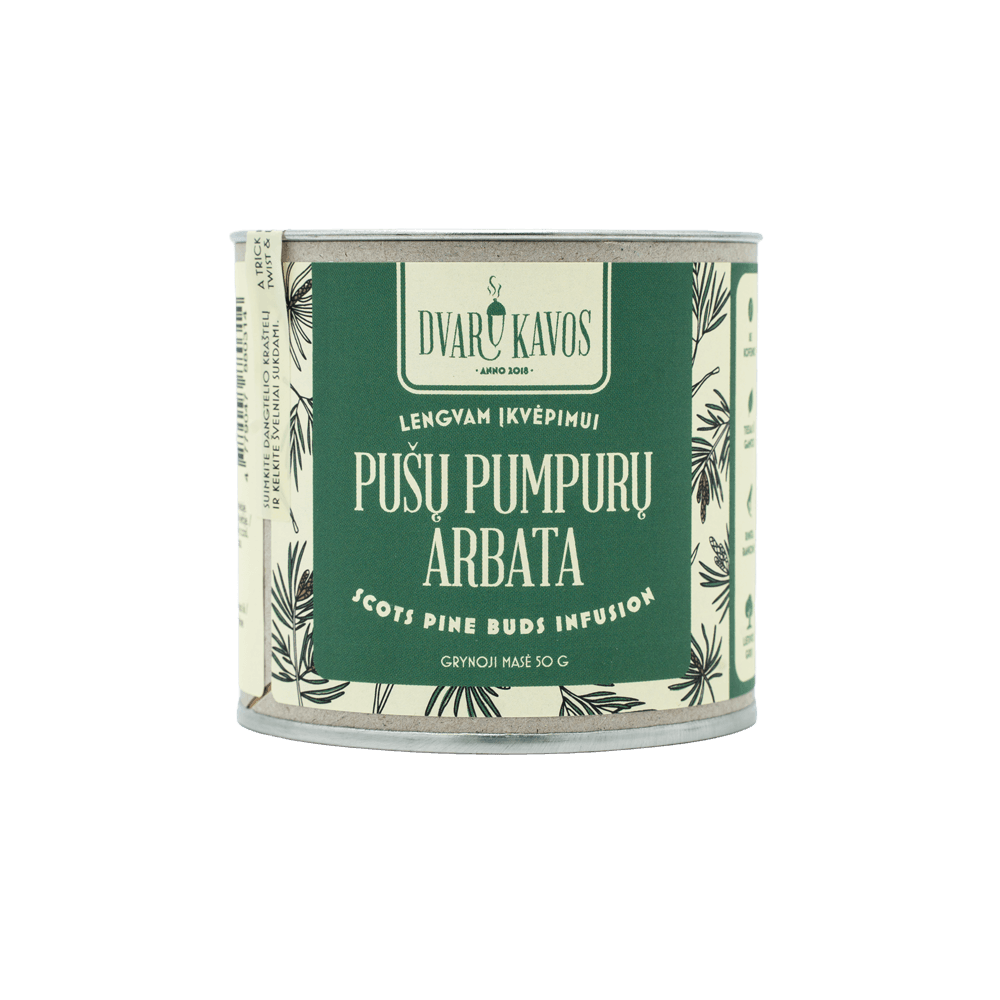 Pine bud tea